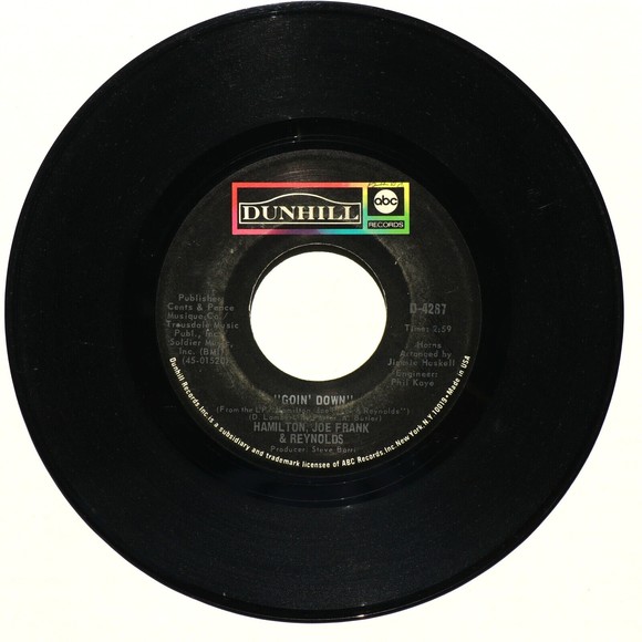 Hamilton, Joe Frank & Reynolds *Annabella /Goin' Down* 45 rpm Vinyl 7" Record - Picture 6 of 9